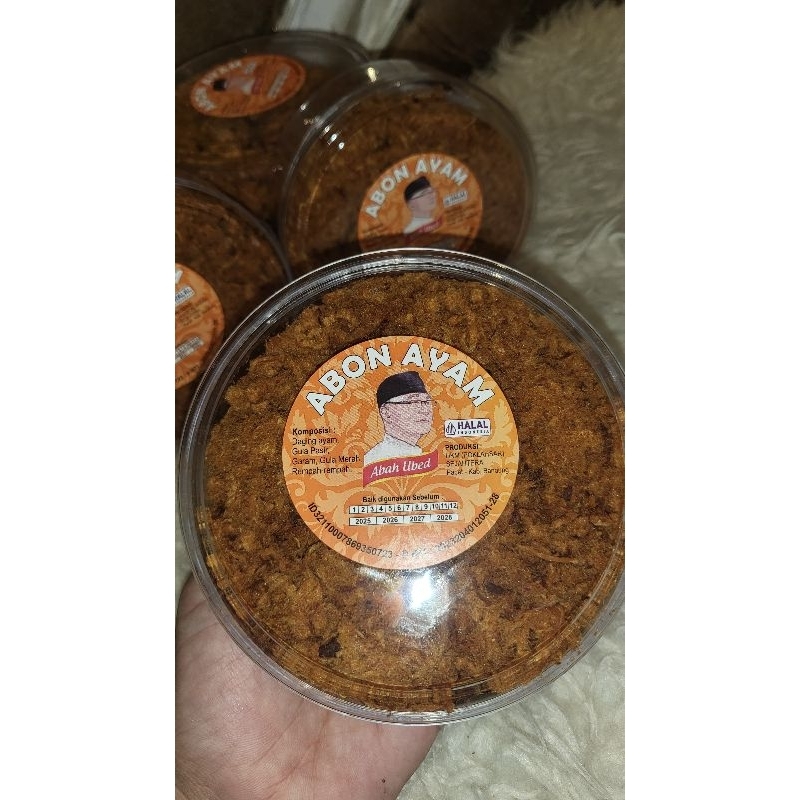 

Abon Ayam Higienis Abah Ubed 90gram