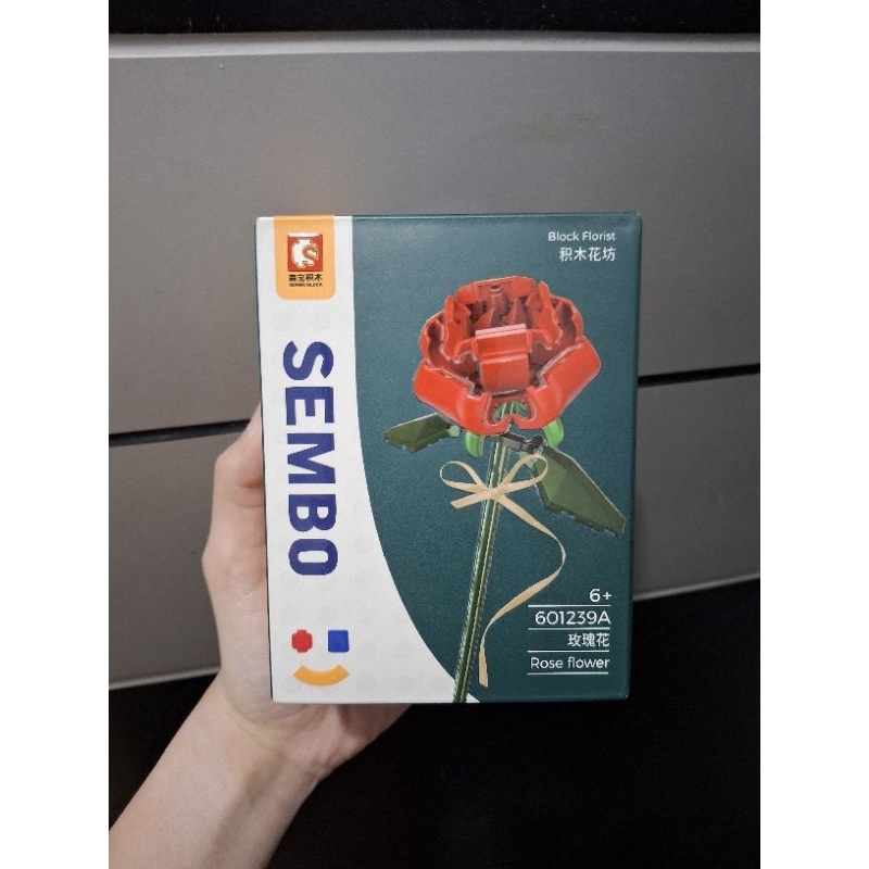 OHSOME/KKV SEMBO building blocks flowers/bouquet gift (rose)