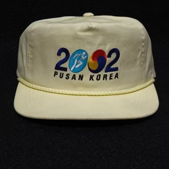 Pusan Korea 2002 Golfer Rope Hat