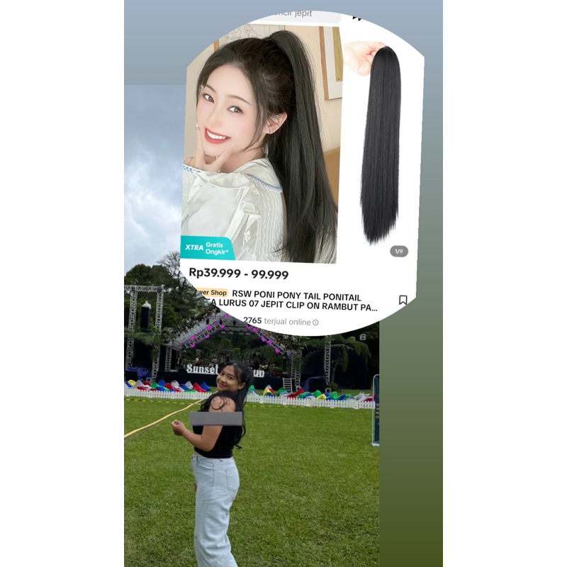 PRELOVED WIG RUFUS SEFIRUSU