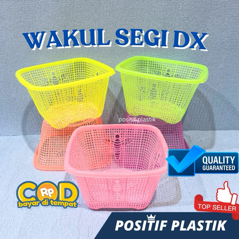 Wakul/Ceting SEGI DX (1 lusin/12 pcs) Bakul Nasi Plastik Baskom Hajatan