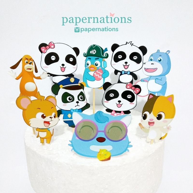 Cupcake Topper Baby Bus / Topper Baby Bus / Cake Topper Baby Bus