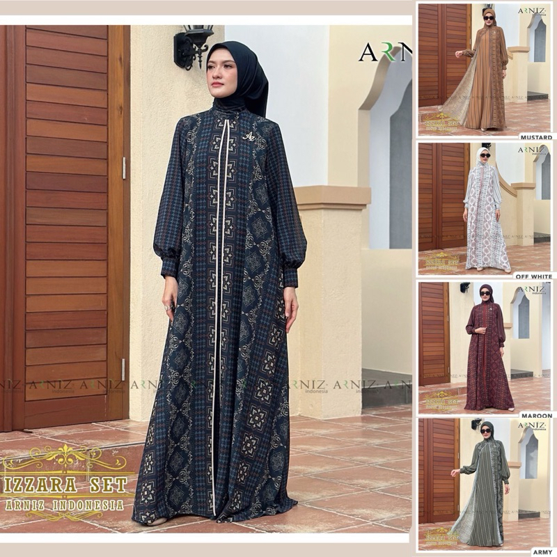 Izzara Set Dress Scarves by Arniz Indonesia