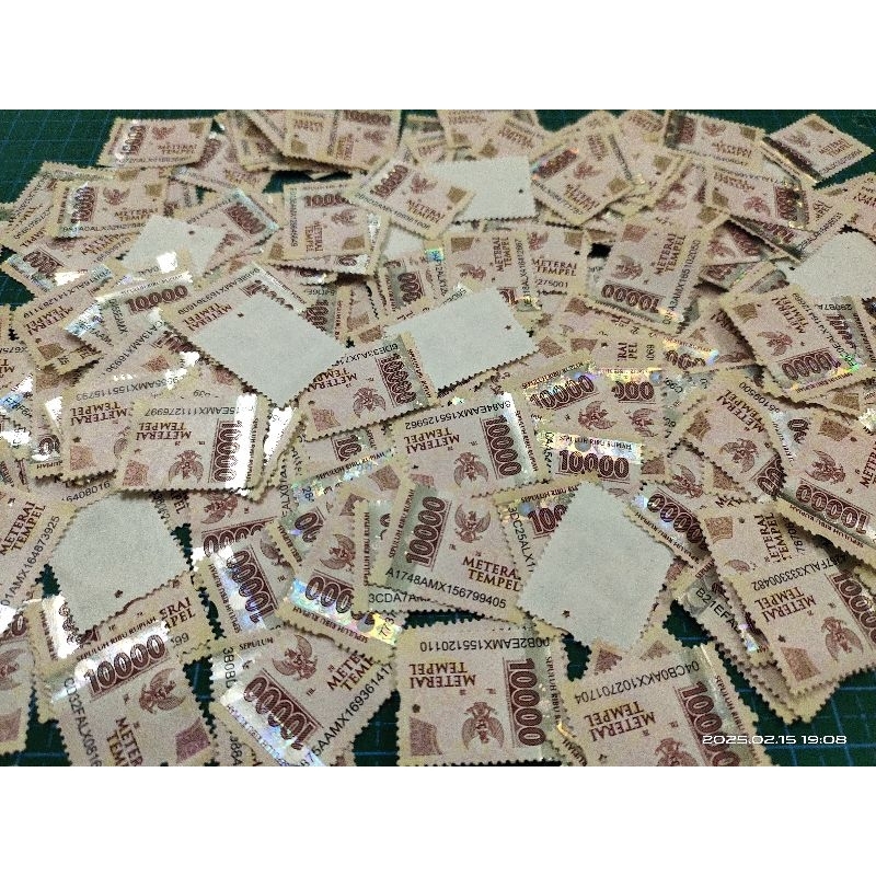 

Materai 10000 asli