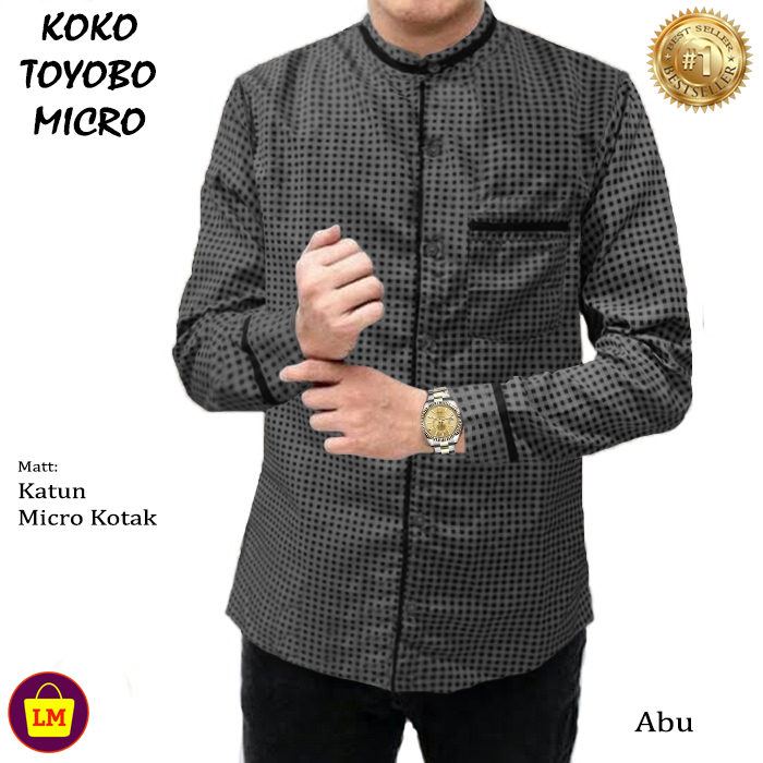 KOKO - NEW 2025 BAJU KOKO KEMEJA KURTA POLOS EMBOSS JUMBO KATUN TOYOBO PREMIUM LENGAN TANGAN PANJANG
