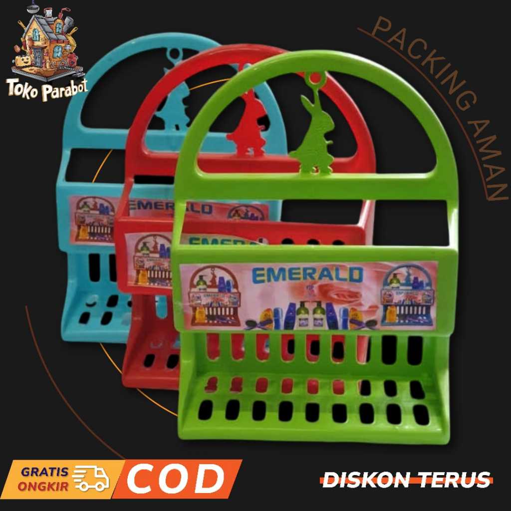 RAK SHAMPO SABUN SISIR SERBAGUNA / RAK GANTUNG SERBAGUNA