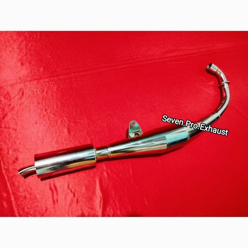 Knalpot Satria 2 Tak, Satria Hiu Standar Racing