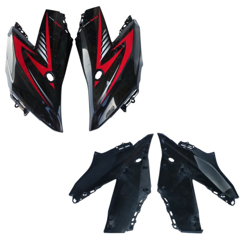 Cover body fairing fering samping atas Ninja RR Mono 250 Original Kawasakicover sayap fairing kawasa