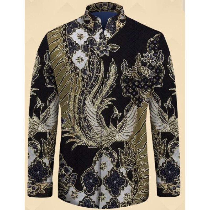 kain batik tulis pria bahan sutera batik tulis prada. batik tulis prada emas batik tulis hitam. am