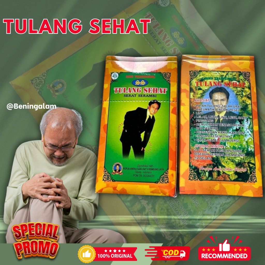 

Jamu Tulang Sehat Asli 30 Saset Original