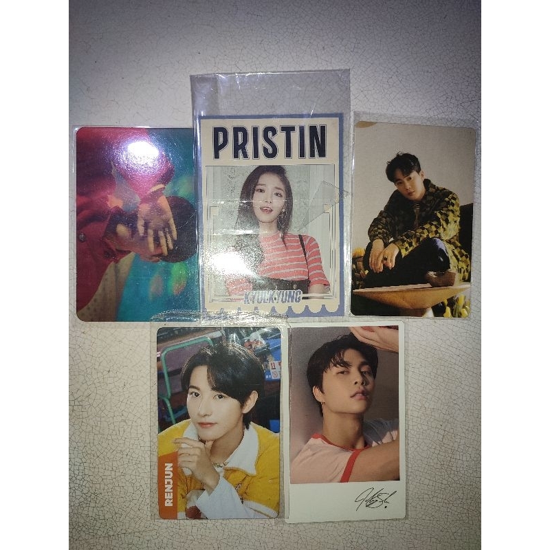 [BANTING HARGA] Baekhyun bambi Suho grey suit EXO Kyulkyung Pristin Renjun tostos Johnny nature repu