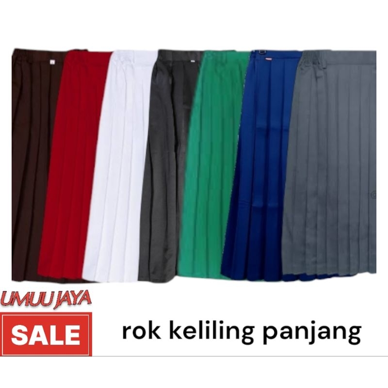 rok sekolah SD SMP SMA keliling panjang bahan element