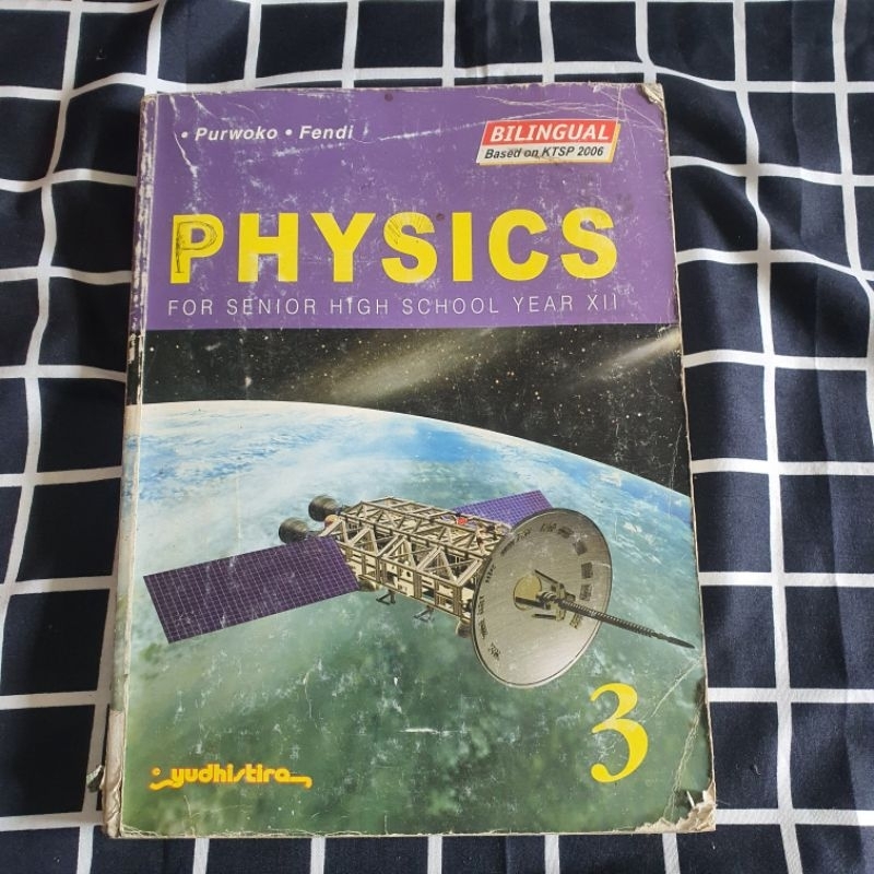 [HTSPRELOVED] jual buku bekas originial buku fisika sma bilingual ktsp 2006 physics  yudhistira buku