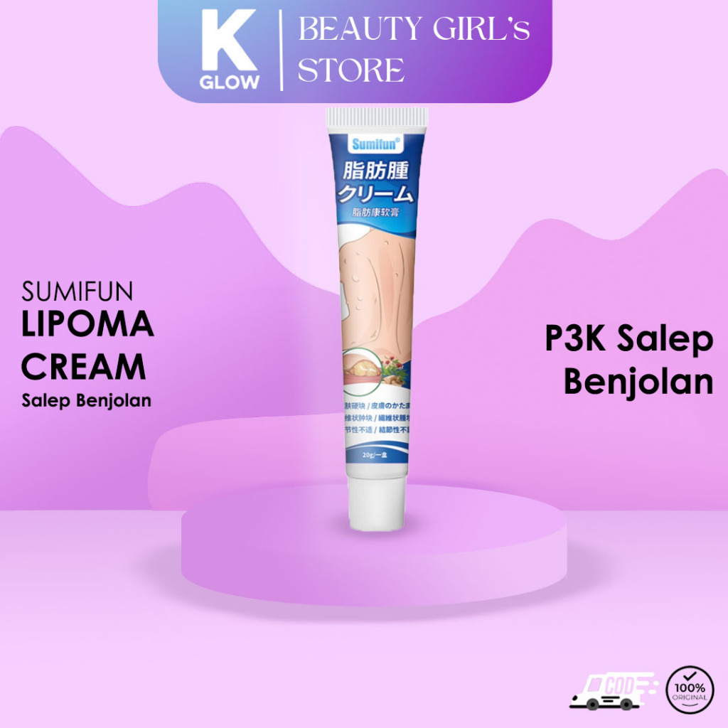 SUMIFUN Lipoma Cream Salep P3K Benjolan Lemak di Leher Punggung Pundak Kaki Tangan XX165