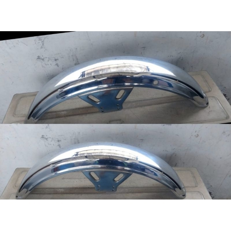 spakbor spackboar slebor sayap depan f2 f 2 rxk rx king kobra cobra original ori krum chrome tua lam