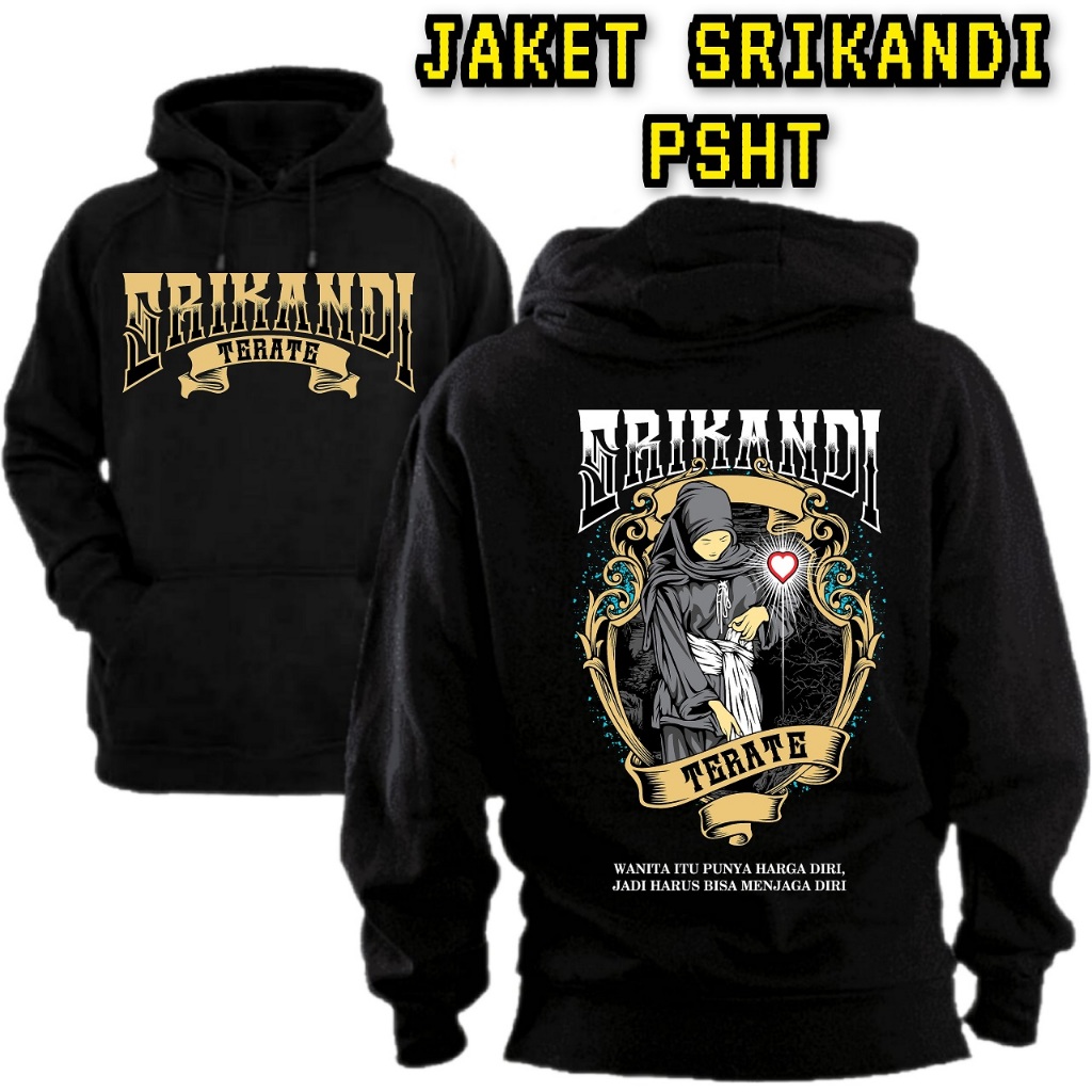 JAKET HOODIE SRIKANDI PSHT TERBARU DISTRO KEREN MURAH - JEMPER SH TERATE CEWEK - SWEATSHIRT WANITA
