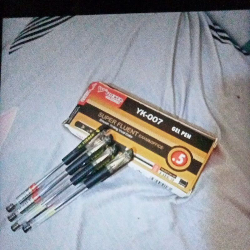 

promo pulpen yooker 007 isi 12pcs
