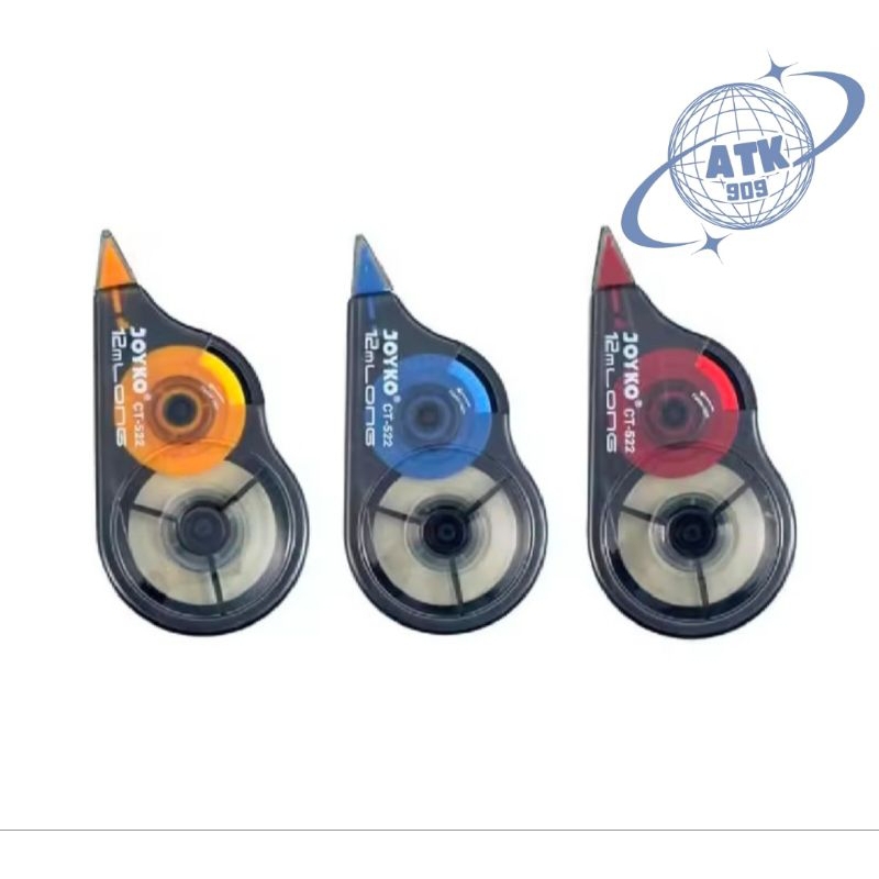 

Joyko Correction Tape 12m TipEx Kertas Joyko CT-522 Kering