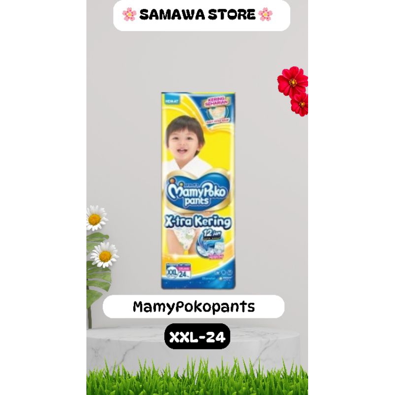 pampers mamypoko Xxl-24