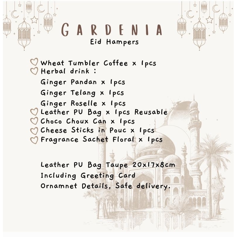 

GARDENIA Set Hampers Lebaran Idul Fitri