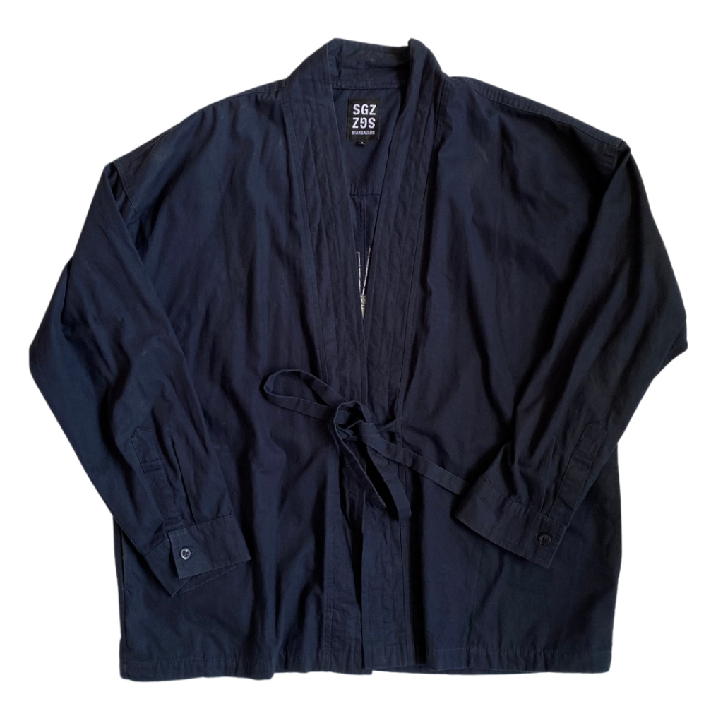 Auge Kimono Navy by Stargazers