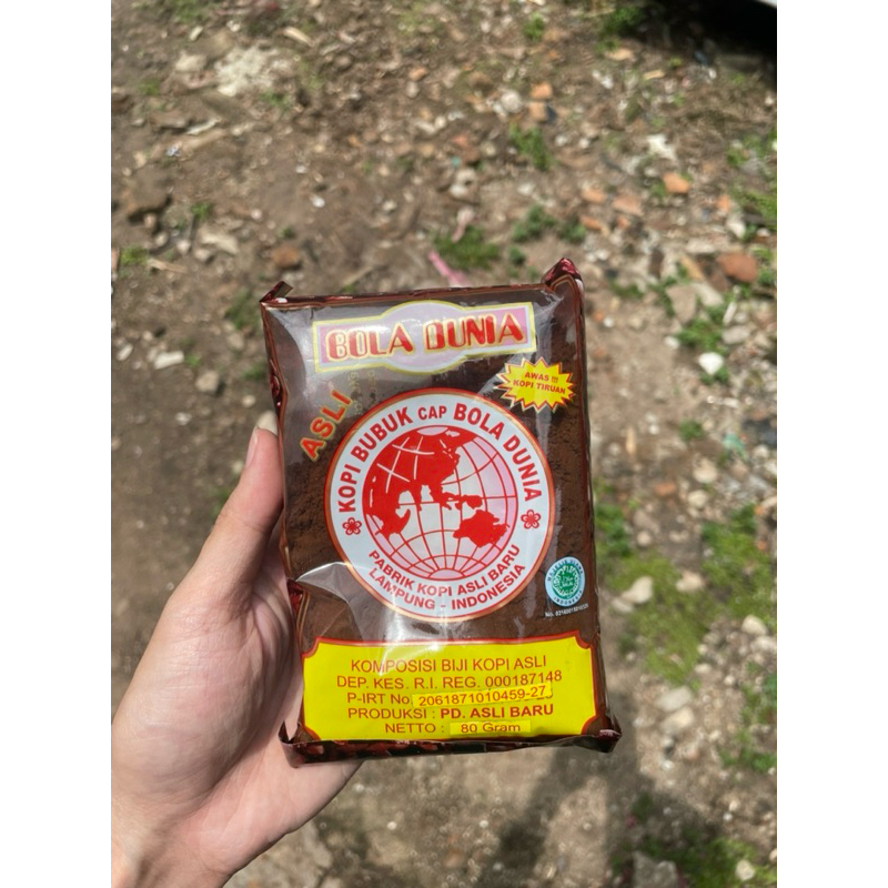 

KOPI BOLA DUNIA ASLI BARU [80Gr] KOPI ROBUSTA LAMPUNG