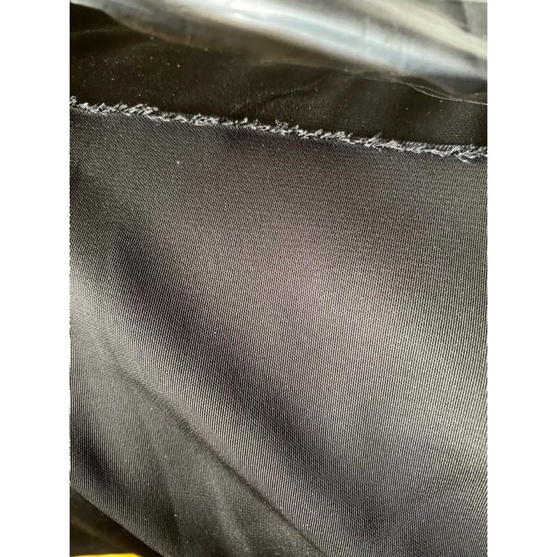 kain jetblack chanel lebar 1.7