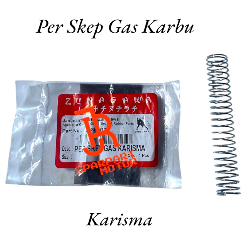 PER SKEP KARBURATOR ONLY PER SKEP GAS HONDA KARISMA SUPRA X 125 KIRANA ZUNAGAWA BERKUALITAS