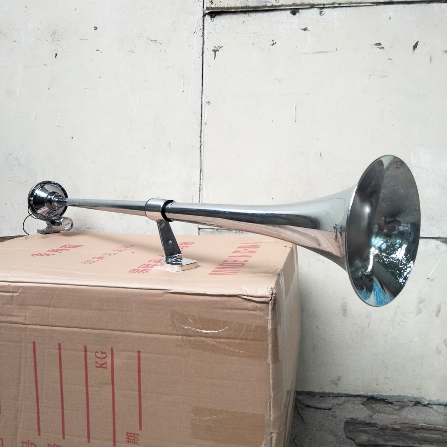 AIR HORN 100CM Klakson Angin 12V 24V Stainless #304 / Klakson Angin Truk Klakson Angin Truk