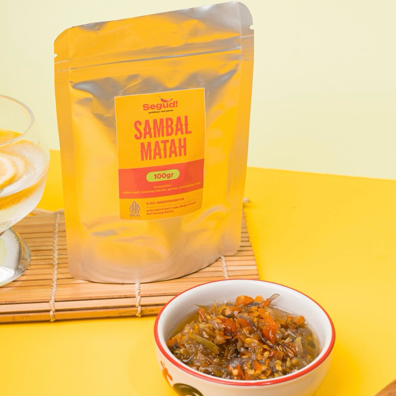 

LAKU Sambal Matah Segud 100 Gram