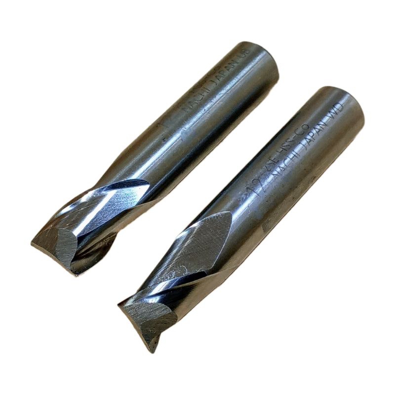 Endmill HSS Nachi 12 mm 2 Flute Endmill 12.0mm 2F Nachi Bekas Mulus