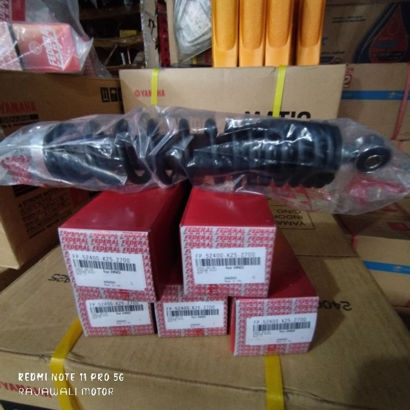 FP-52400-K25-2700 shockbeaker belakang beat fi K25 federal original