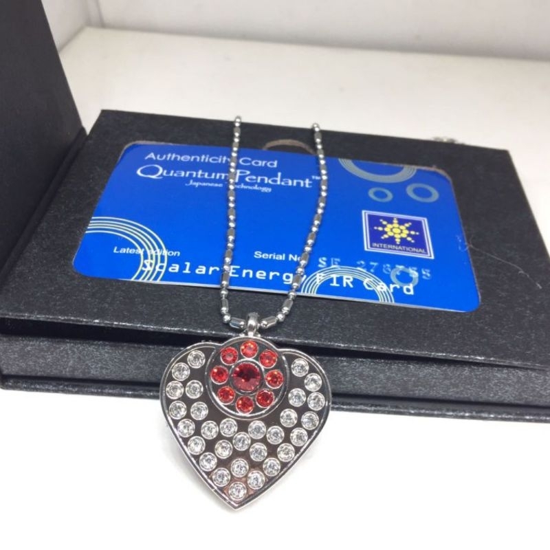 KALUNG QUANTUM PENDANT BIO ENERGI MODEL LOVE PERMATA TERAPI KESEHATAN - PENDANT