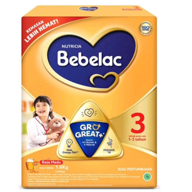 

Bebelac 3 madu/vanila 1800gram