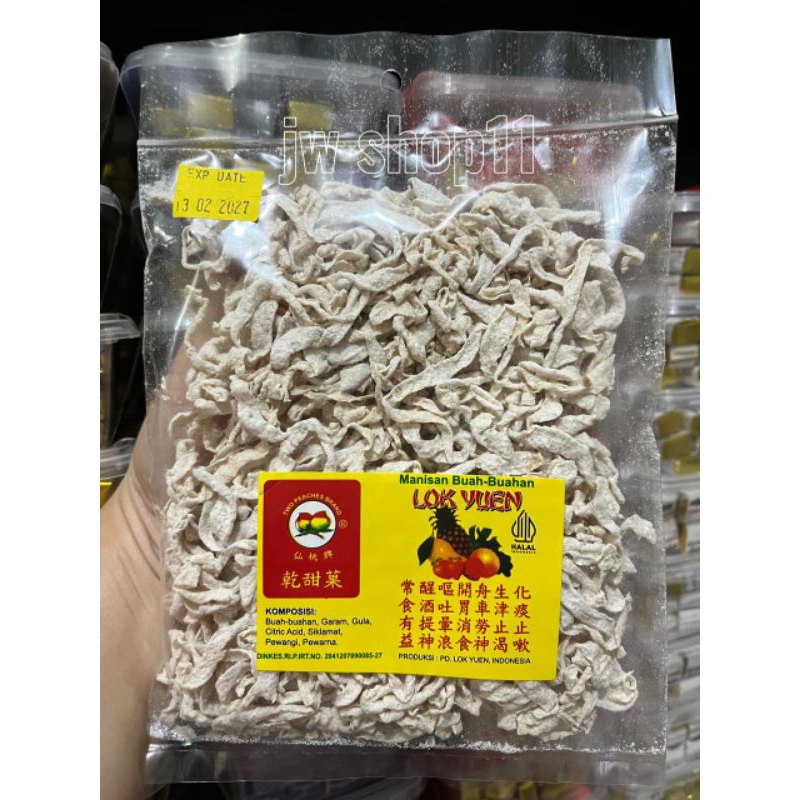 

[ HALAL ] LOK YUEN MANISAN BUAH BUAHAN SEMBOI KERITING/LENGKAP DENGAN VARIAN