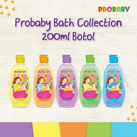 Probaby Baby Bath Collection 2in1 Sabun & Shampo - ukuran 200ml