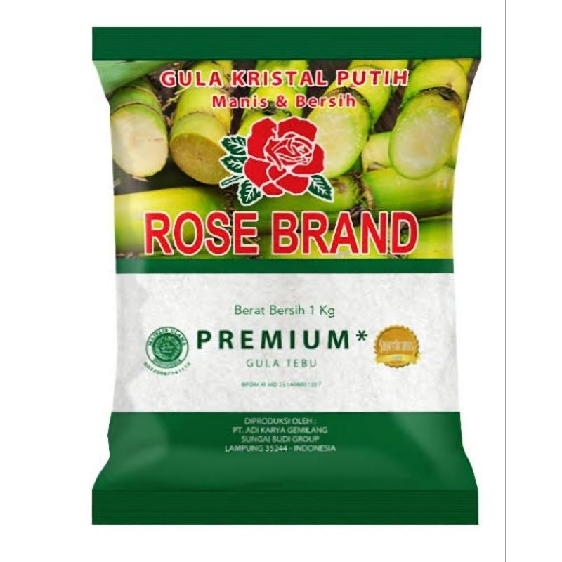 

gula rosebrand hijau 1 kg