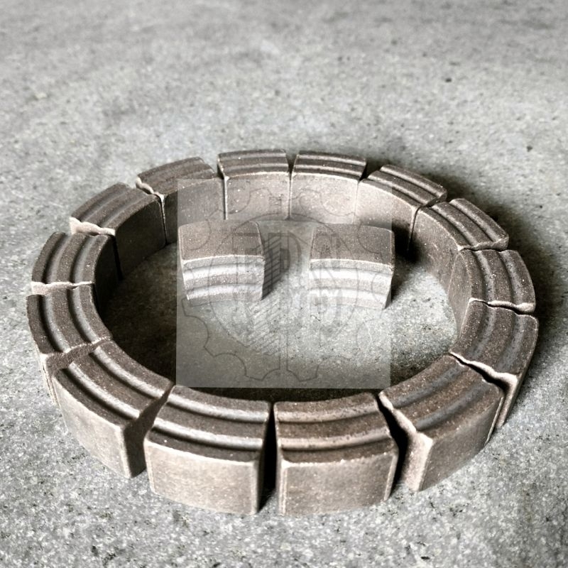 Segmen mata bor sumur atau bor beton, 15mm