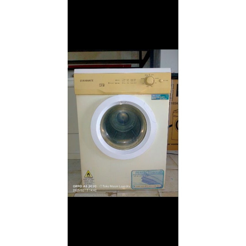 mesin pengering diamante digital gas