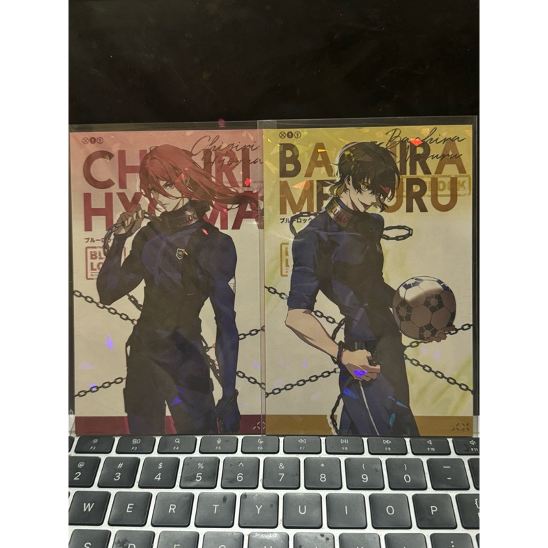 

postcard bluelock bachira & chigiri the chain set only