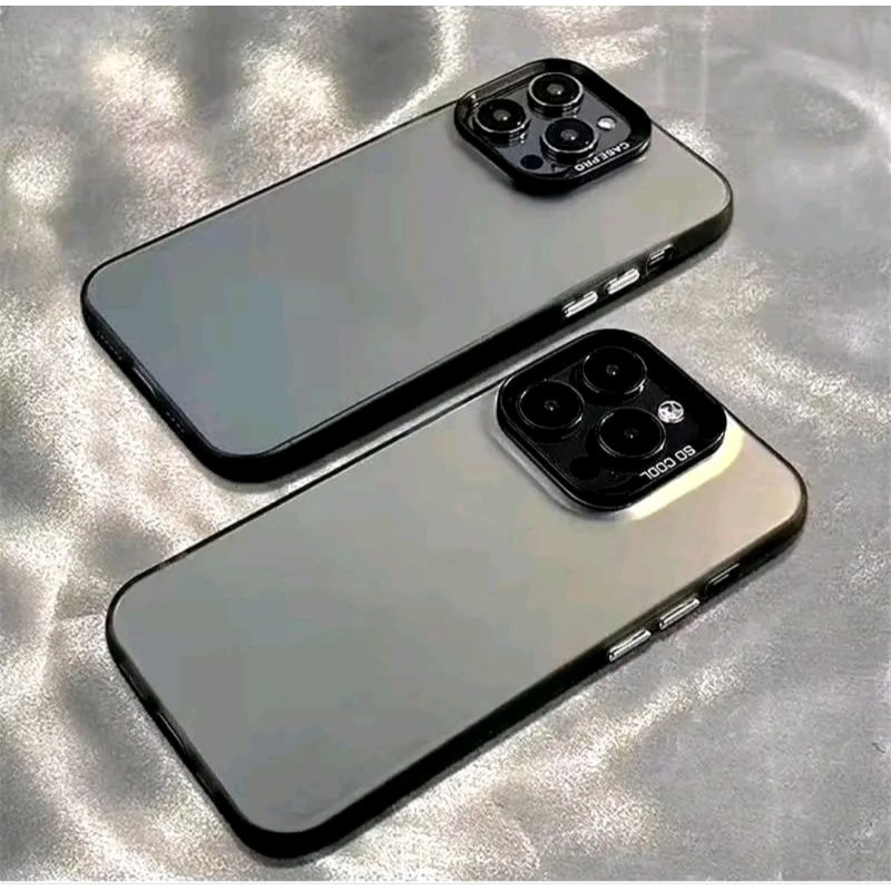 SoftCase Casing Imd Full Black Realme C17/7i Silikon Hybrid Hologram Pelindung Belakang Hp