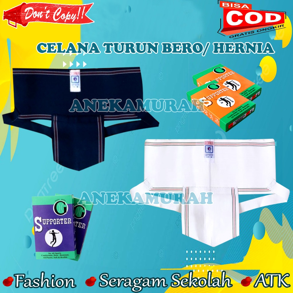 Celana Hernia Korset Pria Turun Berok Untuk Olahraga / Sunyong Untuk Pekerja Berat.