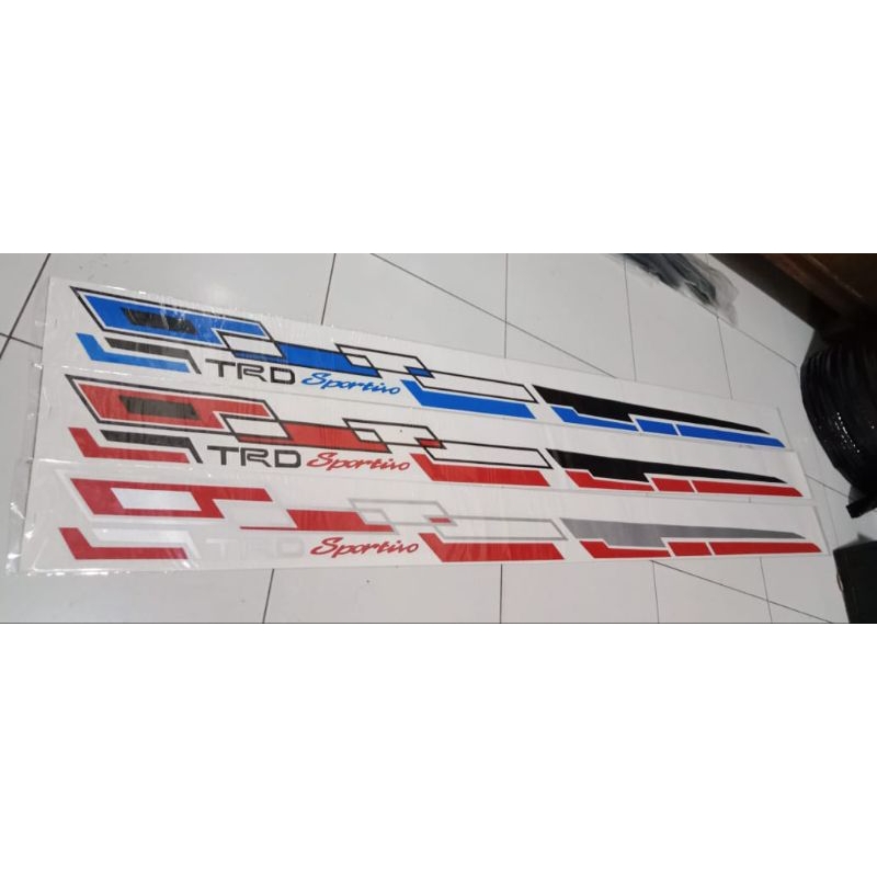 Stiko TRD Xenia Avanza Universal stiker Trd Sportivo
