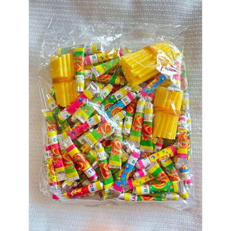 4pcs BALON TIUP PLEMBUNGAN SD GELEMBUNG TIUP JAMAN DULU MAINAN ANAK JADUL