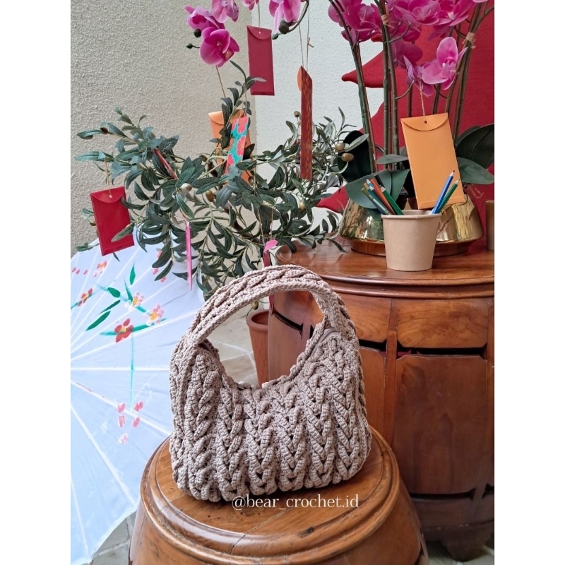Fish Tail Hobo Bag