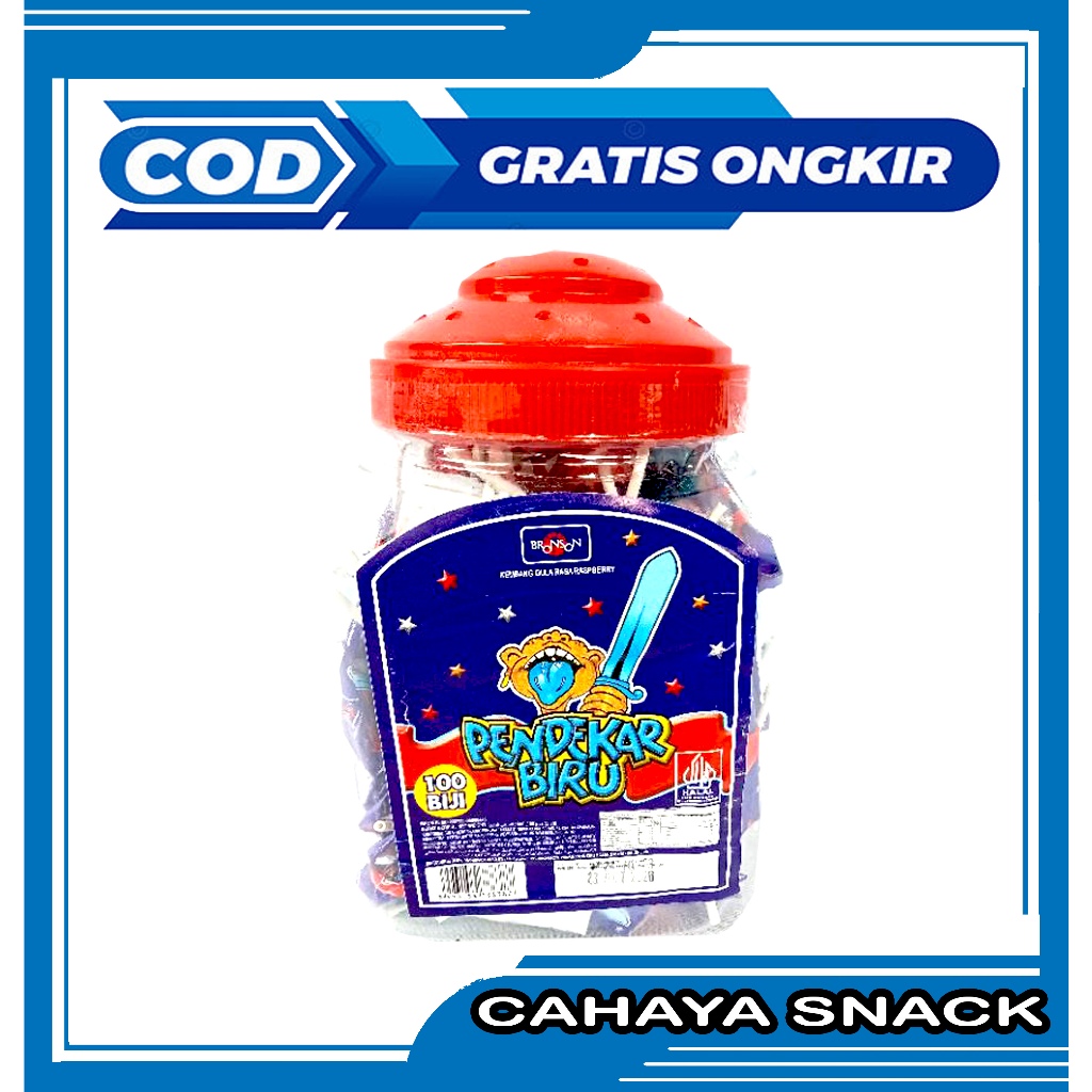 

PERMEN PENDEKAR BIRU ISI 100 PCS
