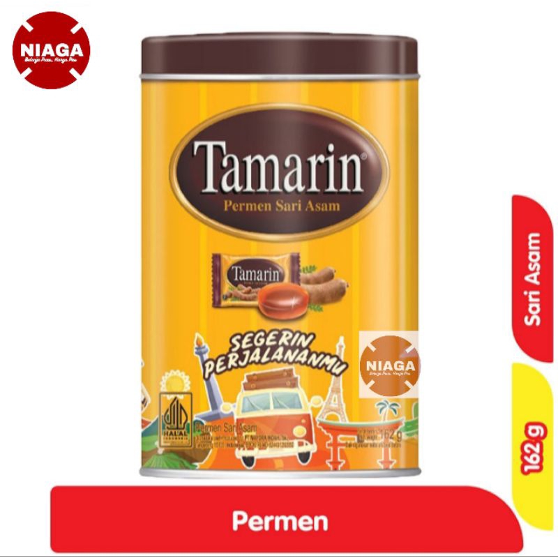 

Tamarin Permen Sari Asam Kaleng 170gr