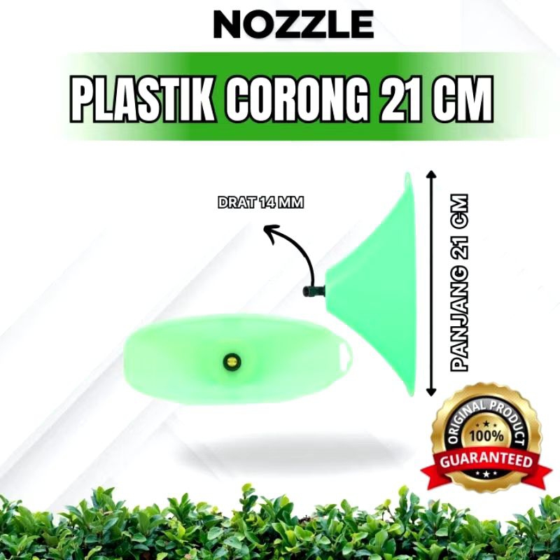 NOZZLE Spuyer Tangki teng semprot Corong 21cm