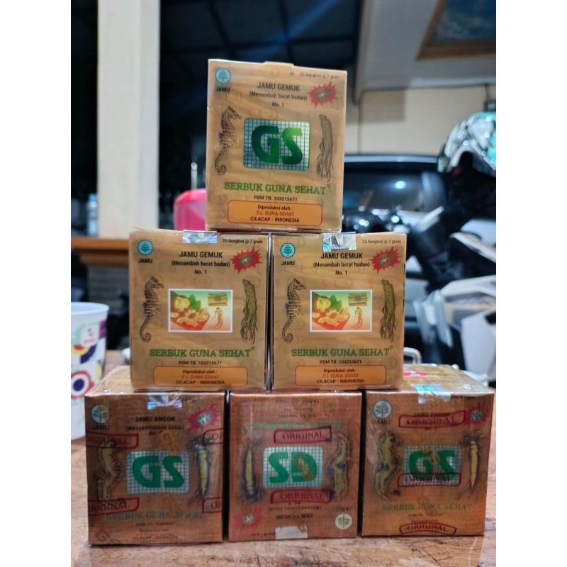 

jamu GS no.1 gemuk sehat original 100%