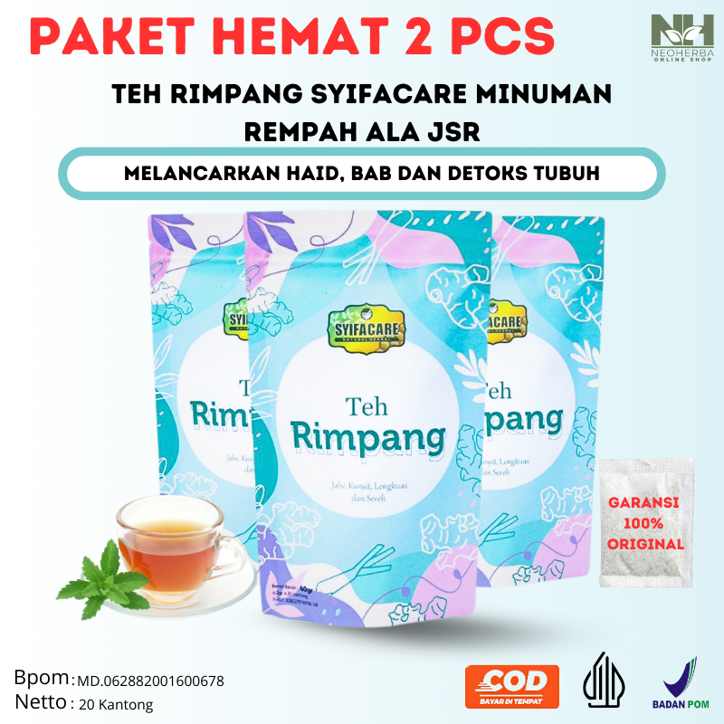 

Teh Rimpang Syifacare | Teh Rimpang Celup Herbal Untuk Diet dan Melancarkan Haid